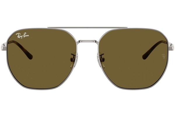 Sluneční brýle Ray-Ban RB3724D 004/73 Obdélníkové Šedé