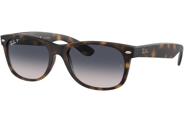 Sluneční brýle Ray-Ban New Wayfarer RB2132 865/78 Polarized Squared Havana