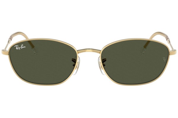 Sluneční brýle Ray-Ban RB3749 001/31 Obdélníkové Zlaté