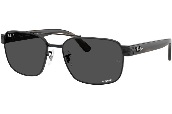 Sluneční brýle Ray-Ban RB3751CH 002/K8 Polarized Squared Černé