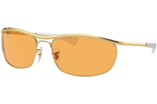 Sluneční brýle Ray-Ban Olympian I Deluxe RB3119M 001/13 Obdélníkové Zlaté