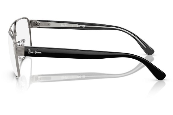 Brýle Ray-Ban RX3751V 2502 Squared Šedé