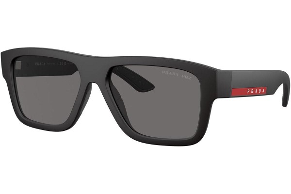 Sluneční brýle Prada Linea Rossa PS04ZS DG002G Polarized Squared Černé