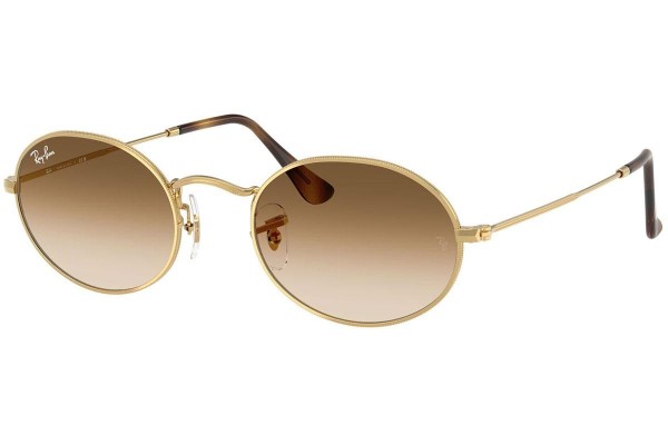 Sluneční brýle Ray-Ban Oval RB3547 001/51 Tiny Zlaté