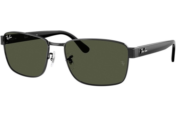 Sluneční brýle Ray-Ban RB3750 002/31 Squared Černé