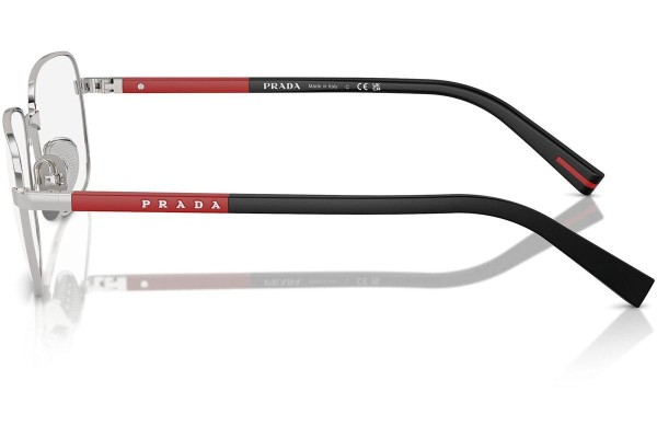 Brýle Prada Linea Rossa PS52QV 1BC1O1 Squared Stříbrné