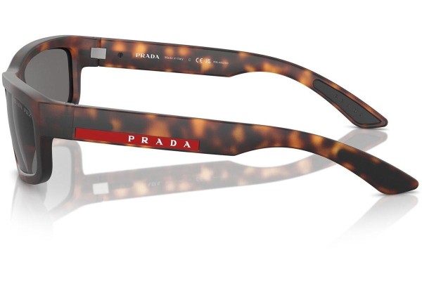 Sluneční brýle Prada Linea Rossa PS05ZS 17X02G Polarized Obdélníkové Havana