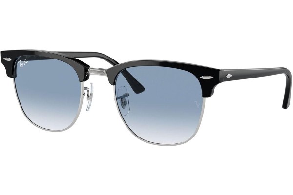 Sluneční brýle Ray-Ban Clubmaster RB3016 13543F Browline Stříbrné