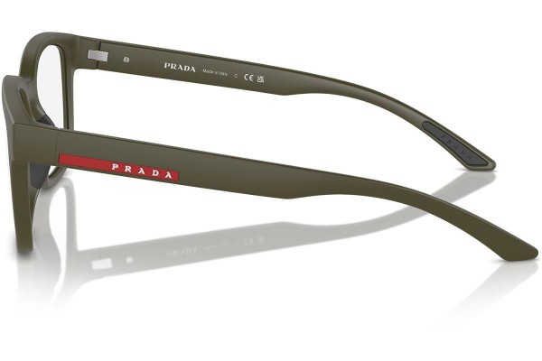 Brýle Prada Linea Rossa PS05QV 15X1O1 Squared Zelené