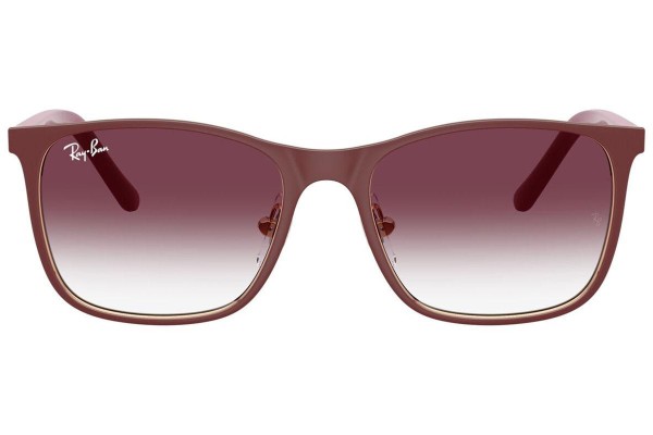 Sluneční brýle Ray-Ban Junior RJ9551S 296/8H Squared Červené