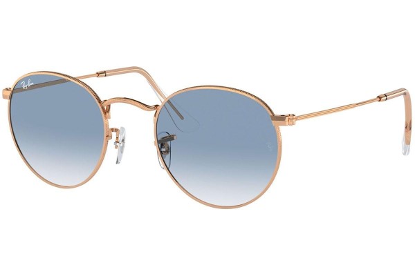 Sluneční brýle Ray-Ban Round Metal RB3447 92023F Okrouhlé Zlaté