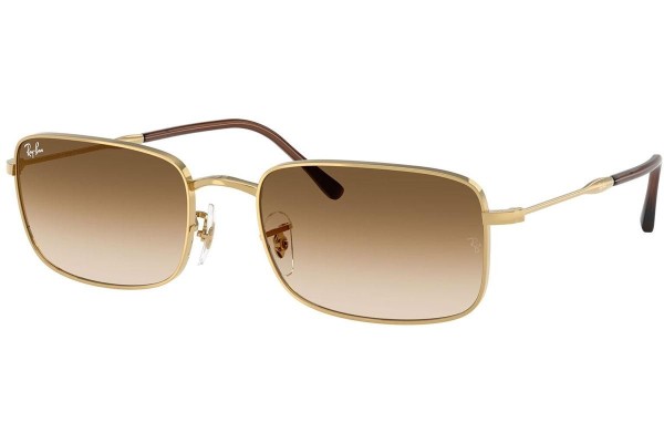 Sluneční brýle Ray-Ban RB3746 001/51 Obdélníkové Zlaté