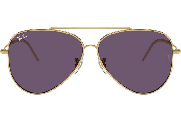 Sluneční brýle Ray-Ban Aviator Reverse RBR0101S 001/1A Pilot Zlaté