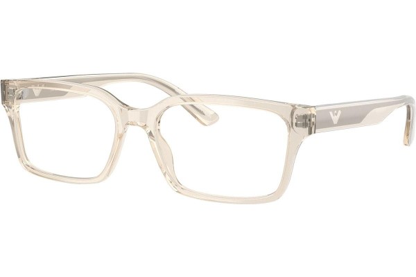 Brýle Emporio Armani EA3244 6179 Squared Průhledné