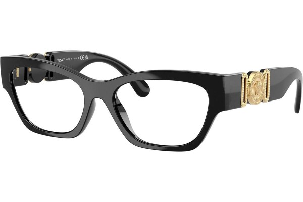 Brýle Versace VE3367U GB1 Cat Eye Černé