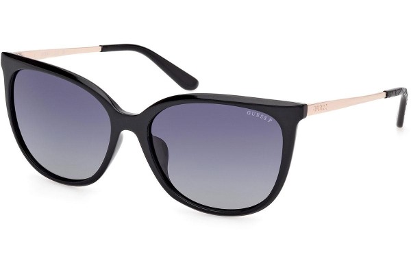 Sluneční brýle Guess GU00150-H 01D Polarized Squared Černé