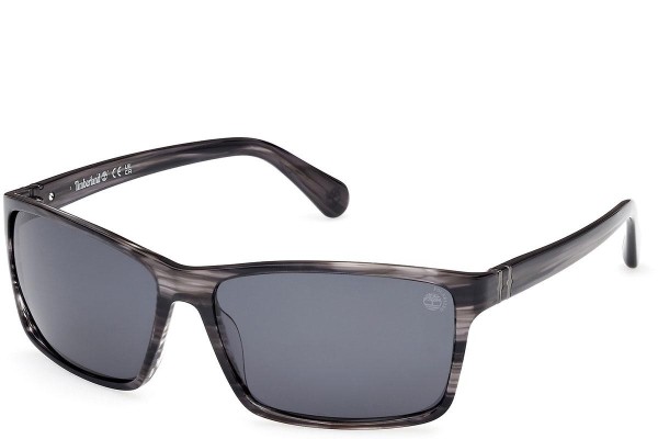 Sluneční brýle Timberland TB00032 01R Polarized Squared Šedé