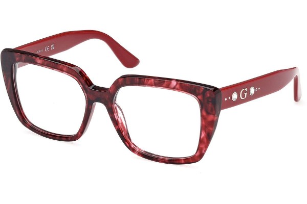 Brýle Guess GU50174 068 Cat Eye Červené