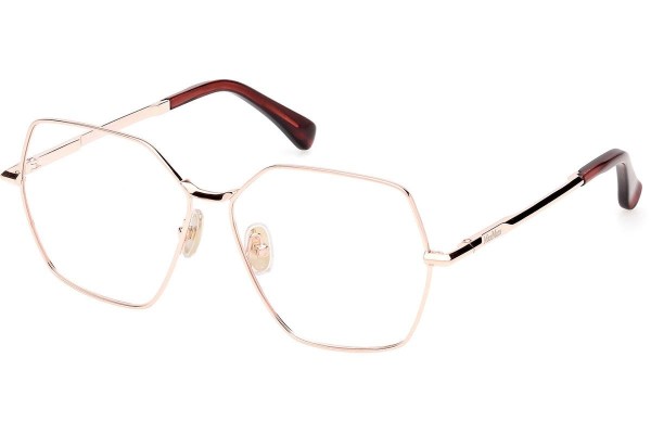 Brýle Max Mara MM5154 033 Squared Zlaté