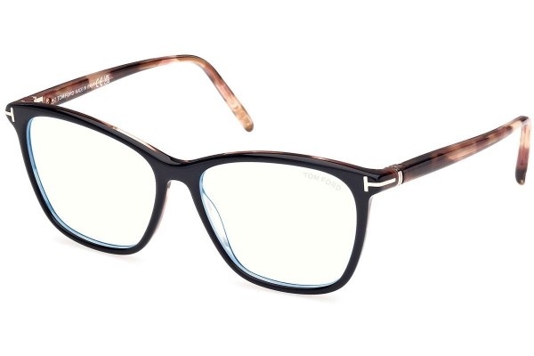 Brýle Tom Ford FT5989-B 005 Squared Černé