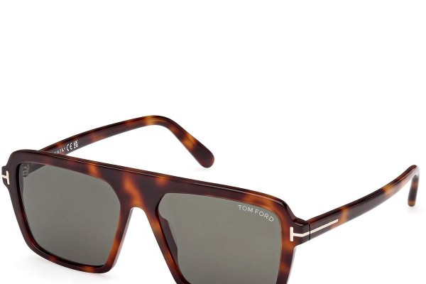 Sluneční brýle Tom Ford Vincent FT1176 53N Squared Havana