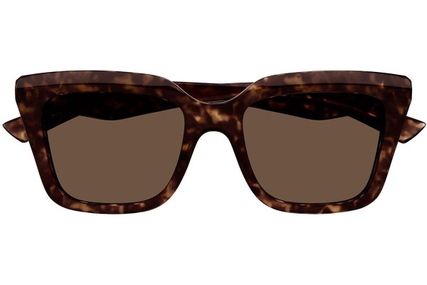 Sluneční brýle Alexander McQueen AM0473S 002 Squared Havana