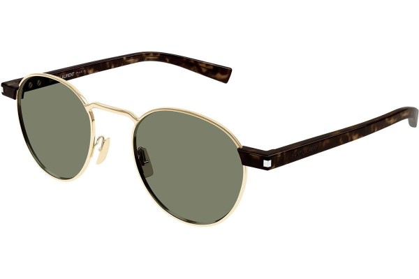 Sluneční brýle Saint Laurent SL707 002 Okrouhlé Zlaté