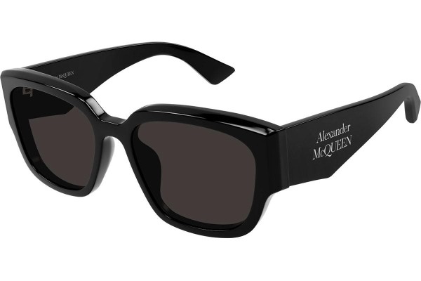 Sluneční brýle Alexander McQueen AM0468S 001 Squared Černé