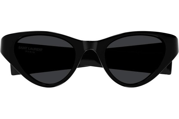 Sluneční brýle Saint Laurent SLM144 001 Cat Eye Černé