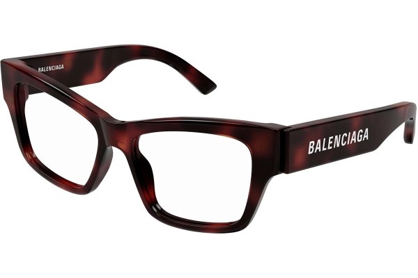 Brýle Balenciaga BB0378O 002 Squared Havana