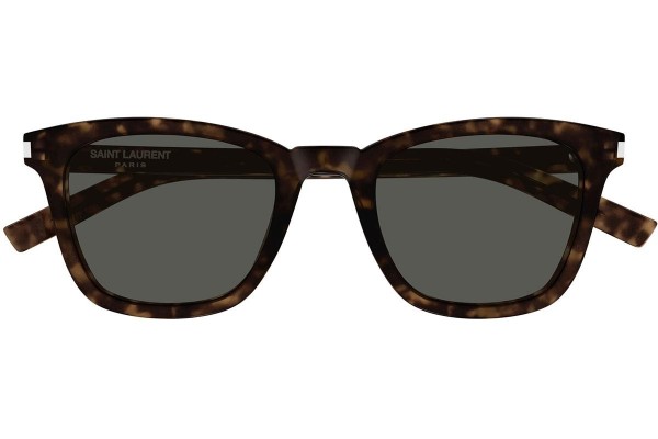 Sluneční brýle Saint Laurent SL716SLIM 002 Squared Havana