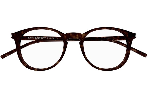 Brýle Saint Laurent SL106 018 Okrouhlé Havana