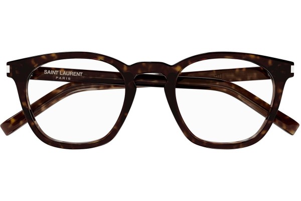 Brýle Saint Laurent SL28OPT 007 Okrouhlé Havana