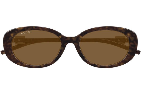 Sluneční brýle Gucci GG1684SA 004 Oválné Havana