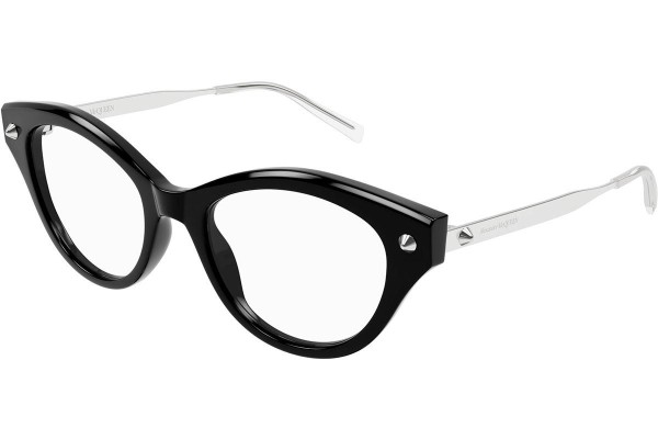 Brýle Alexander McQueen AM0485O 001 Cat Eye Černé