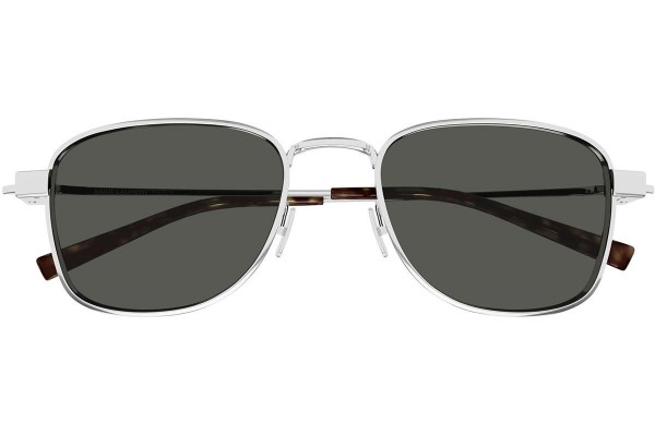 Sluneční brýle Saint Laurent SL741 002 Squared Stříbrné