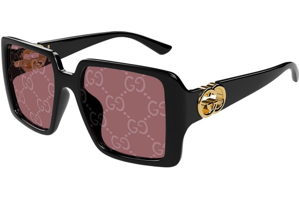 Sluneční brýle Gucci GG1692S 006 Squared Černé