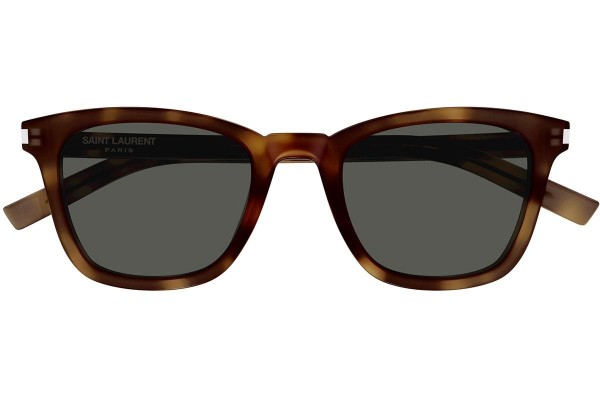 Sluneční brýle Saint Laurent SL716SLIM 003 Squared Havana