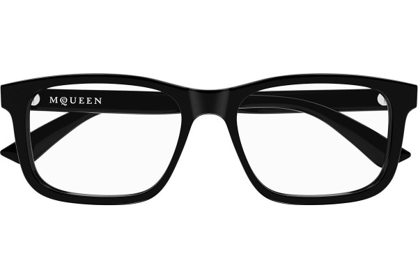 Brýle Alexander McQueen AM0486O 006 Squared Černé