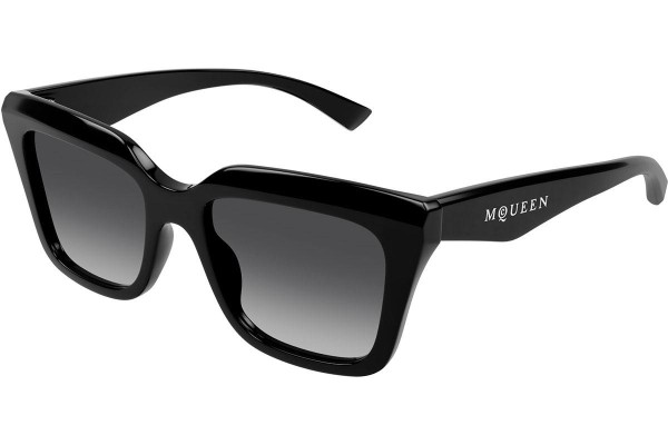 Sluneční brýle Alexander McQueen AM0473S 001 Squared Černé