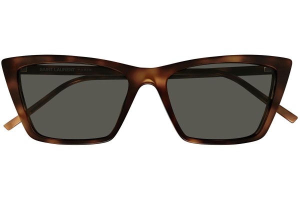 Sluneční brýle Saint Laurent SL737MICATHIN 003 Cat Eye Havana