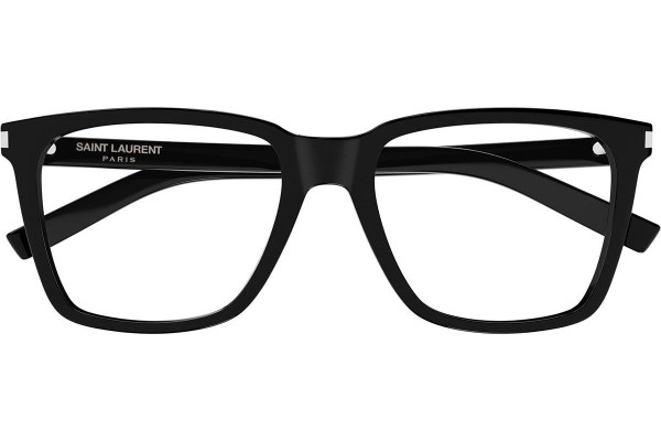 Brýle Saint Laurent SL717SLIM 001 Squared Černé