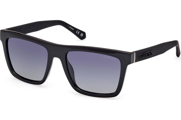 Sluneční brýle Guess GU00166 01D Polarized Squared Černé