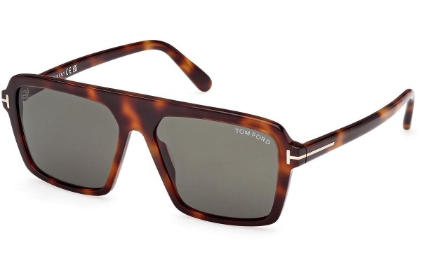 Sluneční brýle Tom Ford Vincent FT1176 53N Squared Havana