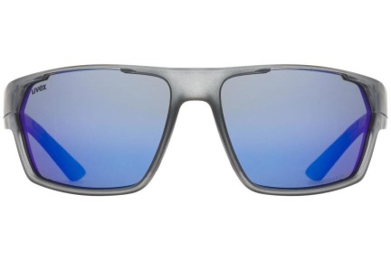 Sluneční brýle uvex sportstyle 233 P Smoke Mat S3 Polarized Obdélníkové Šedé