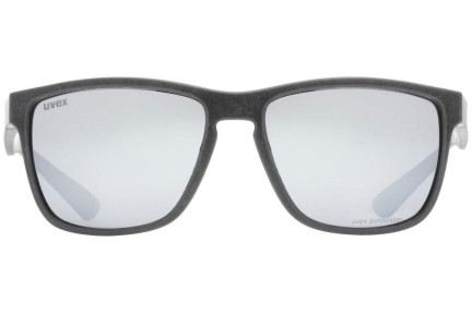 Sluneční brýle uvex lgl ocean 2 P Black Mat S3 Polarized Squared Černé