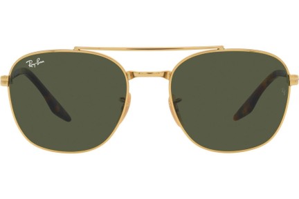 Sluneční brýle Ray-Ban RB3688 001/31 Squared Zlaté