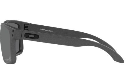 Sluneční brýle Oakley Holbrook XL OO9417-30 Polarized Squared Šedé