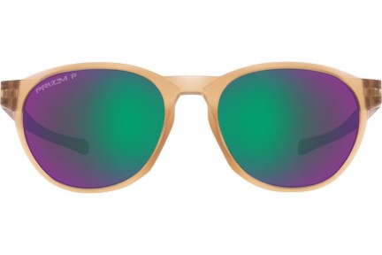 Sluneční brýle Oakley Reedmace OO9126-05 Polarized Okrouhlé Béžové