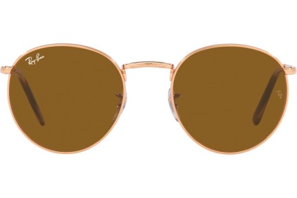 Sluneční brýle Ray-Ban New Round RB3637 920233 Okrouhlé Zlaté